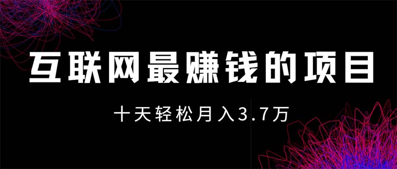 （12396期）互联网最赚钱的项目没有之一，轻松月入7万+，团队最新项目-沧海聊项目