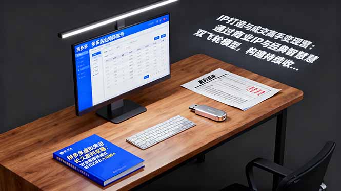 IP打造与成交高手变现营:通过商业IP+经典智慧双飞轮模型 构建持续收钱系统-沧海聊项目