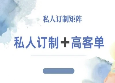 小红书自媒体咨询师IP教程，私人定制+高客单-沧海聊项目