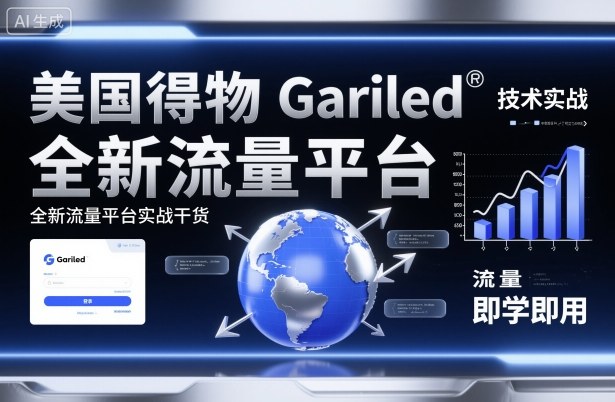 美国得物Gariled技术实战，全新流量平台实战干货，即学即用-沧海聊项目