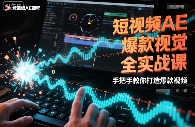 短视频AE爆款视觉全实战课，手把手教你打造爆款视频-沧海聊项目