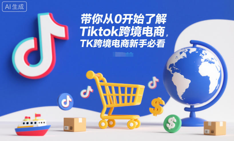 带你从0开始了解Tiktok跨境电商，TK跨境电商新手必看-沧海聊项目