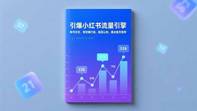 引爆小红书流量引擎，账号定位、视觉锤打造、底层认知，撬动首页推荐-沧海聊项目