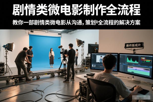 剧情类微电影制作全流程，教你一部剧情类微电影从沟通，策划到拍摄制作全流程的解决方案-沧海聊项目