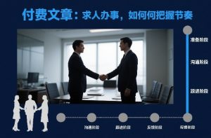 付费文章：求人办事，如何把握节奏-沧海聊项目