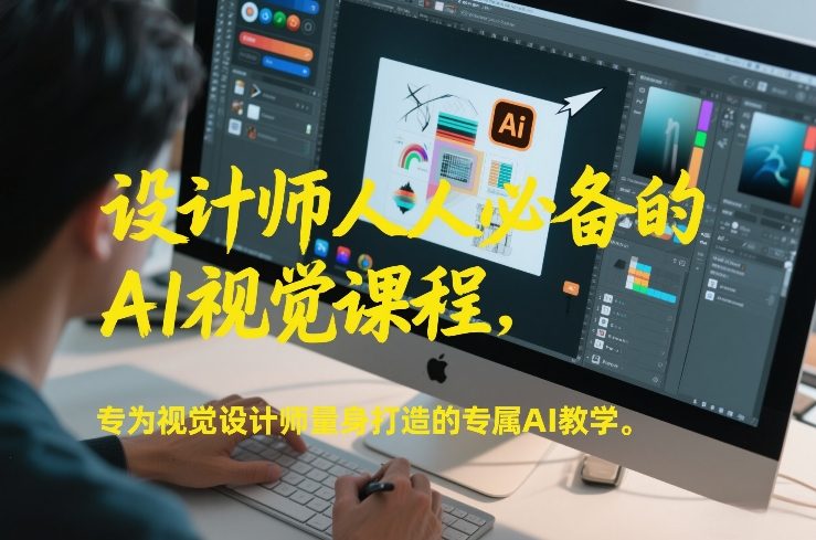 设计师人人必备的AI视觉课程，专为视觉设计师量身打造的专属AI教学-沧海聊项目