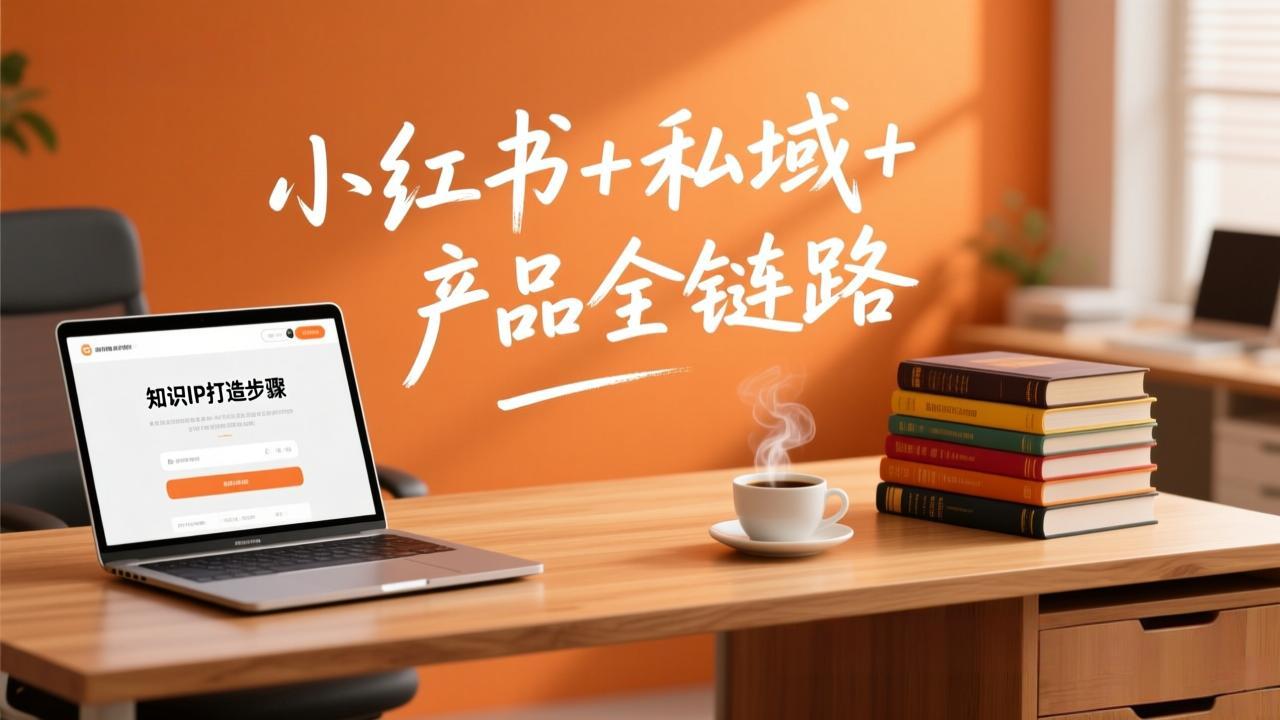 个人IP系统变现课2026，小红书+私域+产品全链路，手把手教你打造年入百万的知识IP-沧海聊项目