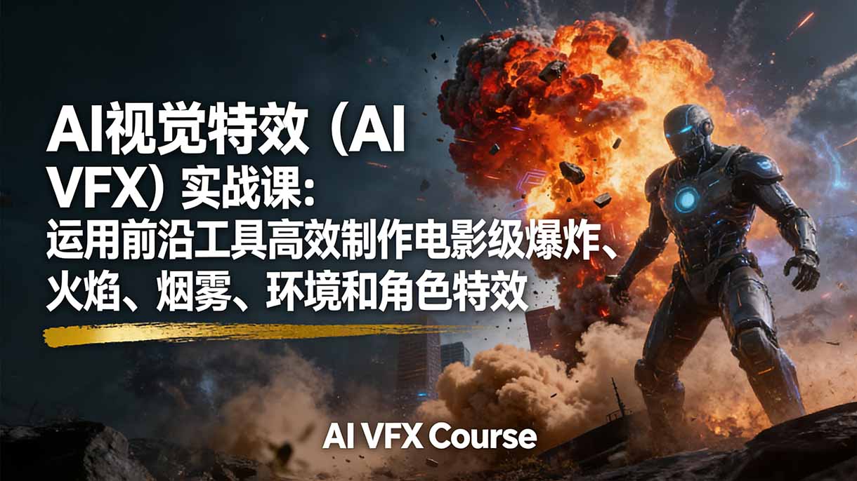 AI视觉特效(AI VFX-沧海聊项目