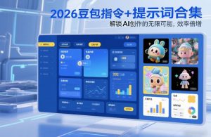 2026豆包指令+提示词合集，解锁AI创作的无限可能，效率倍增-沧海聊项目