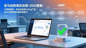 亚马逊跨境实战课-2026更新：从思维框架、安全选品到Listing广告，步步为营构建长期盈利能力-沧海聊项目