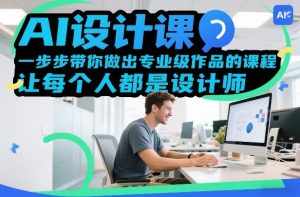 AI设计课，一步步带你做出专业级作品的课程，让每个人都是设计师-沧海聊项目