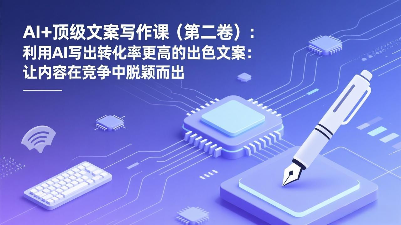 AI+顶级文案写作课(第二卷-沧海聊项目