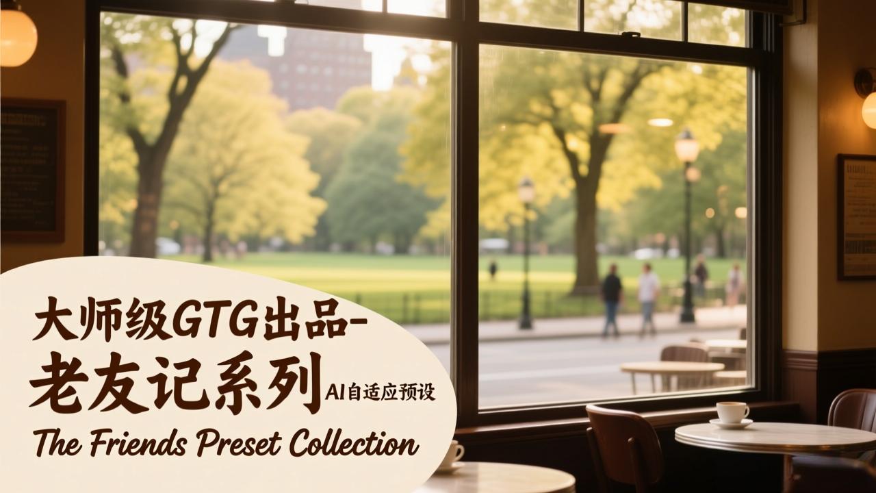 大师级GTG出品-老友记系列AI自适应预设The Friends Preset Collection-沧海聊项目