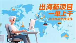 出海新项目，一单上千，小白也能熟练操作-沧海聊项目
