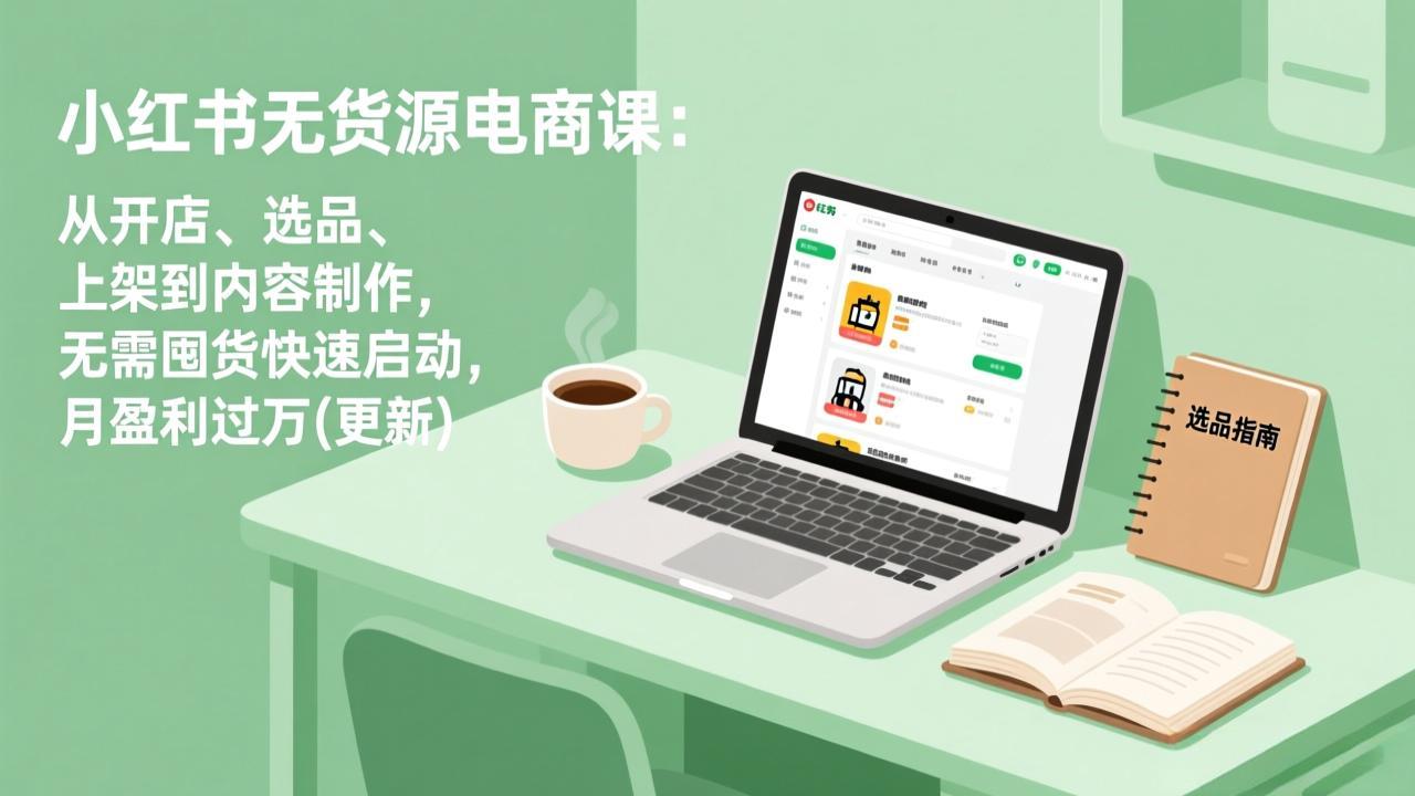 小红书无货源电商课(3月更新-沧海聊项目