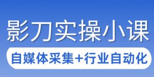3天攻克影刀RPA：自媒体数据采集+行业自动化全流程-沧海聊项目