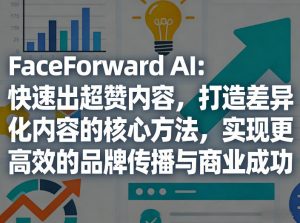 FaceForward AI：快速出超赞内容，打造差异化内容的核心方法，实现更高效的品牌传播与商业成功-沧海聊项目