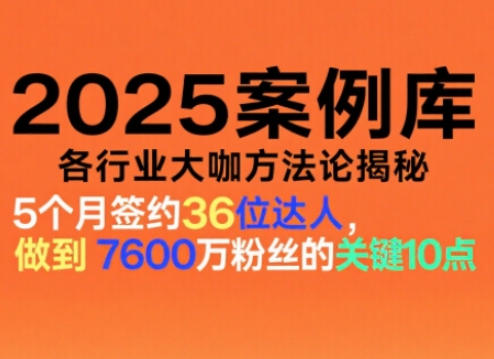 波波来了案例库，收录各行业大咖的方法论，各行业大咖方法论揭秘(更新2026年3月)-沧海聊项目