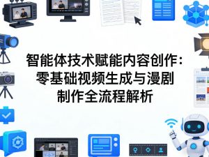 AI智能体技术赋能内容创作：零基础视频生成与漫剧制作全流程解析-沧海聊项目