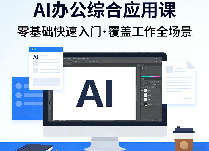 AI办公综合应用课，零基础快速入门，覆盖了工作中各种应用场景-沧海聊项目