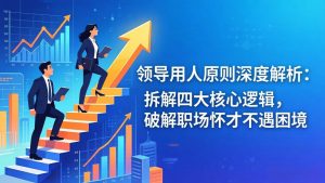 付费文章：领导用人原则深度解析：拆解四大核心逻辑，破解职场怀才不遇困境-沧海聊项目