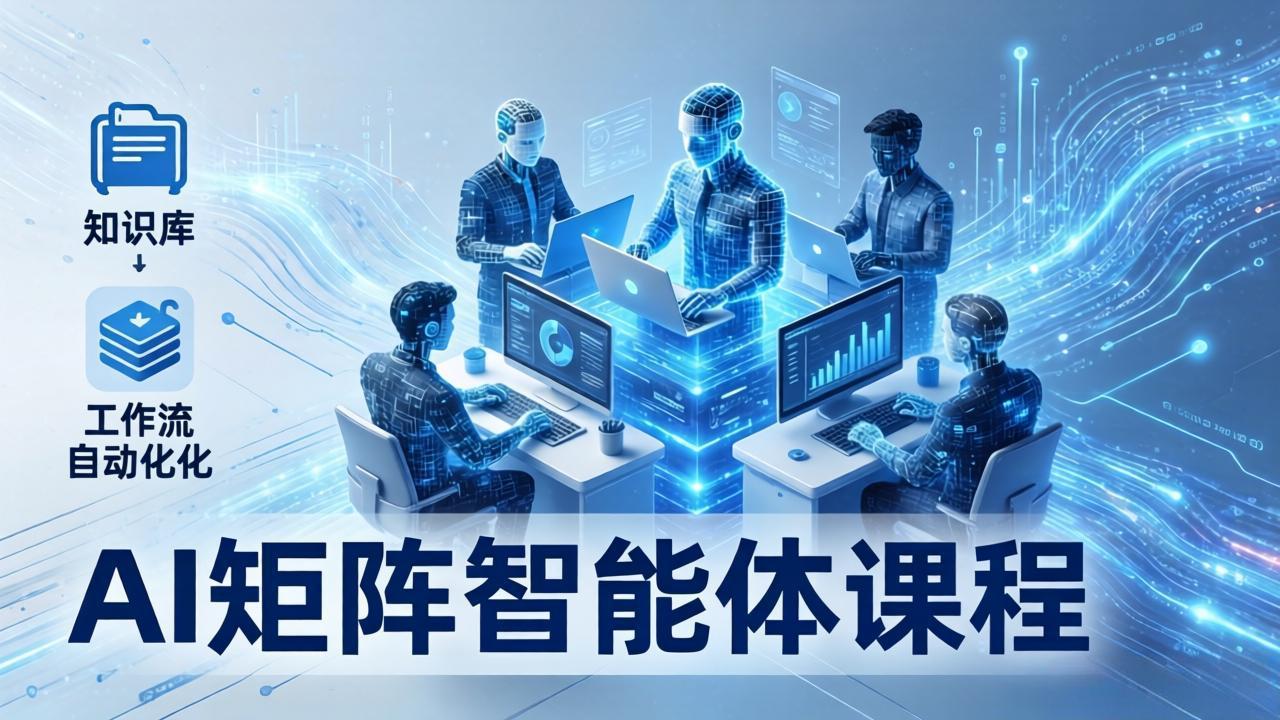 AI矩阵智能体实战：100个数字员工批量生产内容，文本知识库+工作流自动化全搞定-沧海聊项目