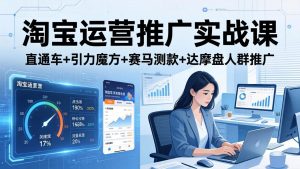 淘宝运营推广实战课(更新26年3月-沧海聊项目