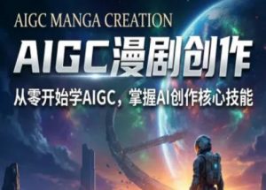AIGC精品漫剧创作全流程解析，S级漫剧教学，从零开始学AIGC漫剧创作-沧海聊项目
