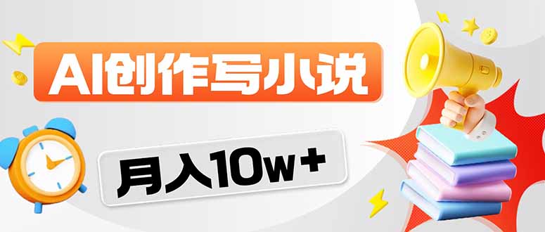 2026风口项目AI写小说 轻松实现月入10w+-沧海聊项目