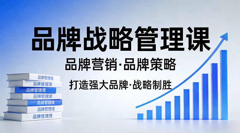 打造强大的品牌！品牌战略管理课，品牌营销，品牌策略-沧海聊项目