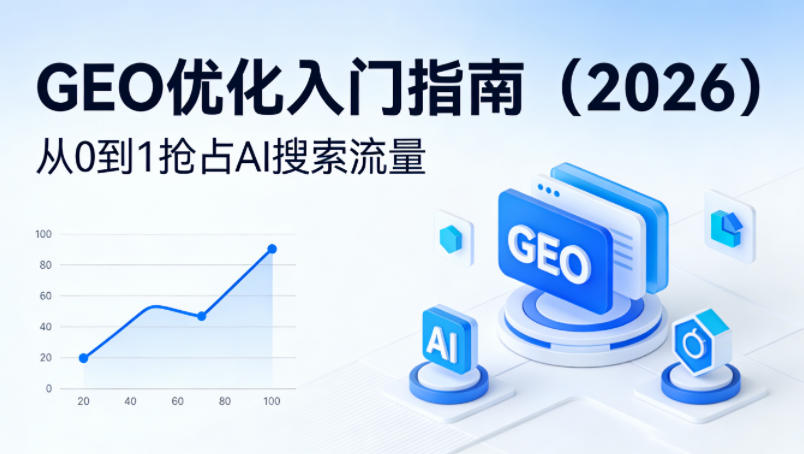 【最新】GEO优化入门指南(2026)，从0到1抢占AI搜索流量-沧海聊项目