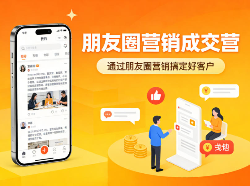 朋友圈营销成交营，通过朋友圈营销来搞定好客户-沧海聊项目