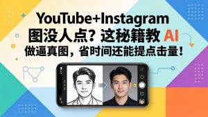 YouTube+Instagram图没人点？这秘籍教 AI 做逼真图，省时间还能提点击量-沧海聊项目
