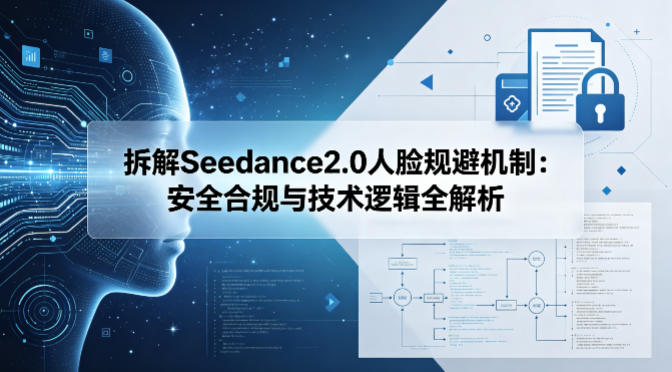 拆解Seedance2.0人脸规避机制：安全合规与技术逻辑全解析-沧海聊项目