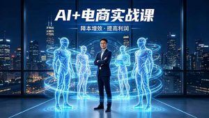 AI+电商实战课，1人+N个AI 智能体，把SOP变AI员工，实现降本增效提高利润-沧海聊项目