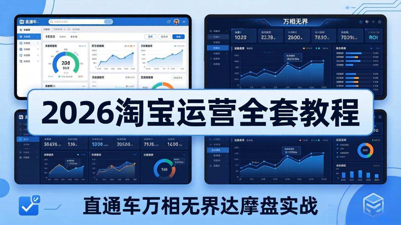 2026淘宝运营全套教程(更新5月8日-沧海聊项目