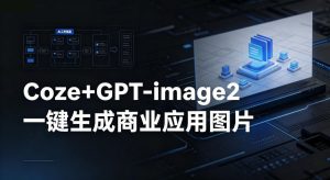 【Coze工作流搭建实操教程】coze+GPT-image2一键生成商业应用图片，全流程保姆级教学-沧海聊项目