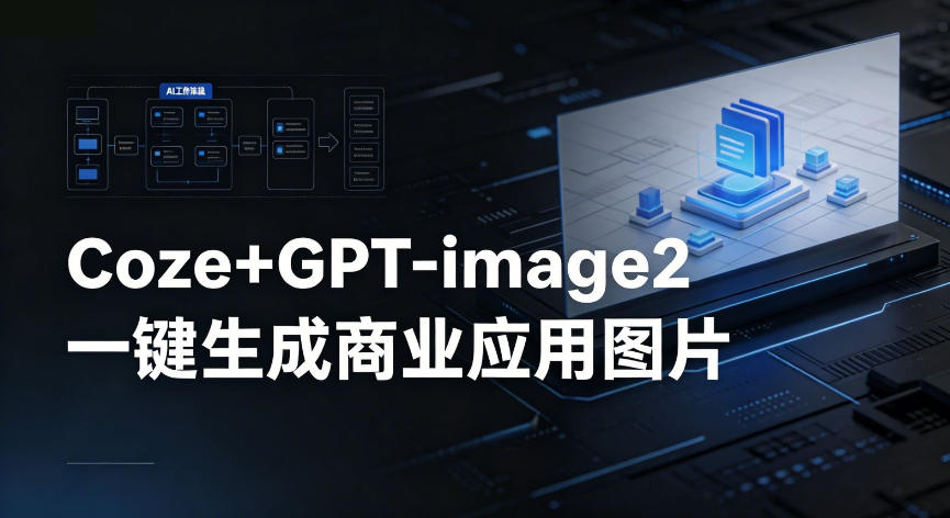 【Coze工作流搭建实操教程】coze+GPT-image2一键生成商业应用图片，全流程保姆级教学-沧海聊项目