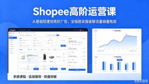 Shopee高阶运营课-2026年5月更新，从基础搭建到高阶广告，全链路实操破解流量销量瓶颈-沧海聊项目