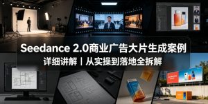 Seedance 2.0商业广告大片生成案例详细讲解｜从实操到落地全拆解-沧海聊项目
