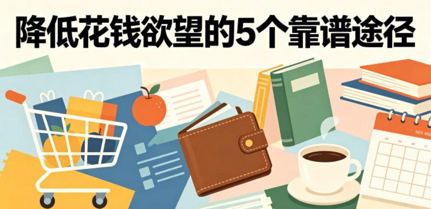 付费文章：降低花钱欲望的5个靠谱途径-沧海聊项目