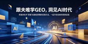 跟夫唯学GEO，洞见AI时代，把复杂技术“蒸馏”成通俗易懂的实操方法，一起开启全新的探索征程-沧海聊项目