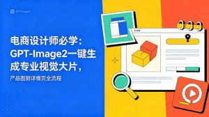电商设计师必学-更新:GPT-Image2一键生成专业视觉大片,产品图到详情页全流程-沧海聊项目