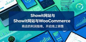 Showit网站与WooCommerce商店的利润指南，开启线上销售【原创双语字幕】-沧海聊项目