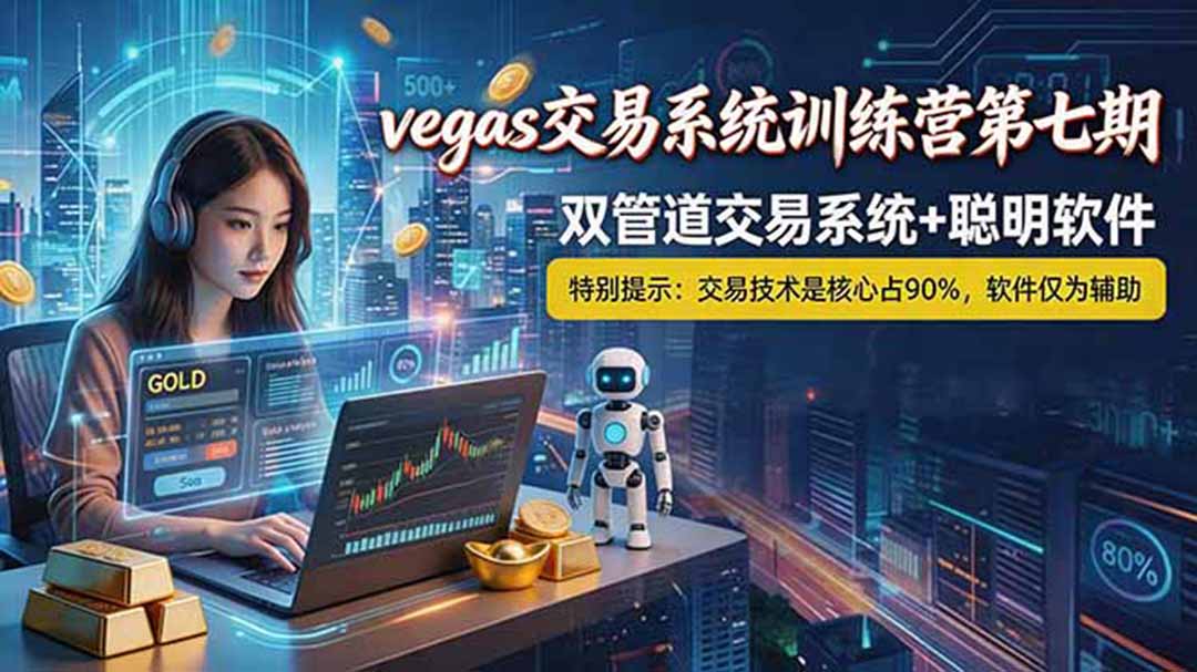 【海外美金AI搬砖】Vegas交易技术+聪明软件， 黄金期货日赚50-1000U， 长期稳定，小白轻松上手-沧海聊项目