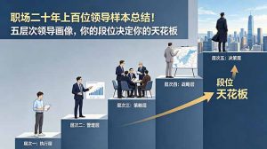 付费文章：职场二十年上百位领导样本总结！五层次领导画像，你的段位决定你的天花板-沧海聊项目