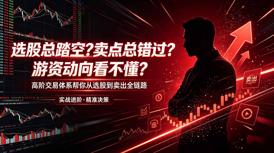 选股总踏空？卖点总错过？游资动向看不懂？高阶交易体系帮你从选股到卖出全链路(更新6月-沧海聊项目