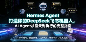 Hermes Agent打造你的DeepSeek飞书机器人,AI Agent从聊天到执行的完整指南-沧海聊项目