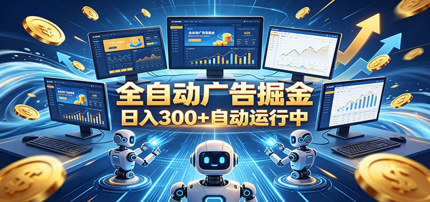 自动广告G机，日入300+，正规平台，广告浏览获益，时间自由，适合各类人群日常增收-沧海聊项目
