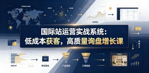 国际站运营实战系统：低成本获客，高质量询盘增长课(更新26年)-沧海聊项目